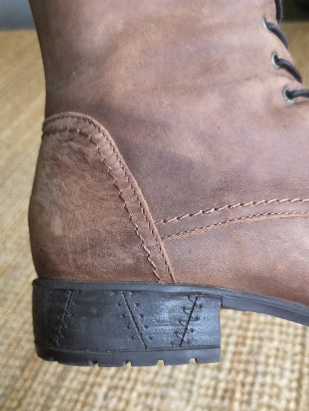 Made in Portugal tall brown leather boots - Picture 8 of 16